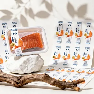 Custom Fresh Food Label Sealing Stickers | Food-Grade | Eco-Friendly