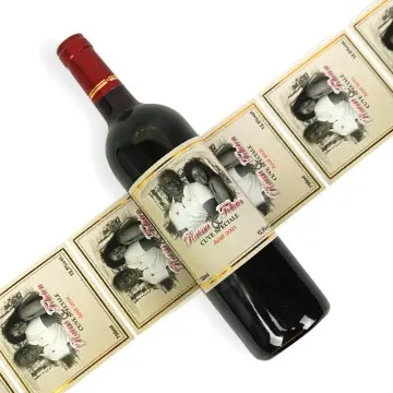 Custom Embossed Wine Bottle Labels Private...