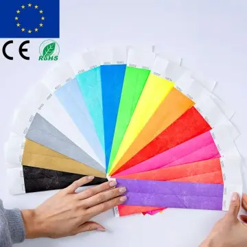 Custom Tyvek Anti-Tamper Wristbands Labels...