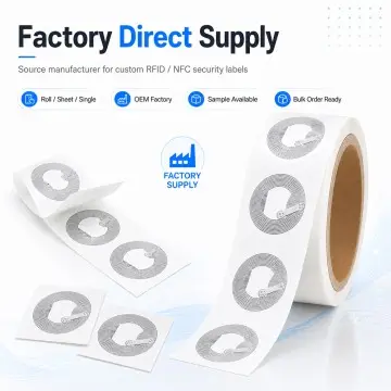 Custom 3D Vinyl  NFC Tags Stickers Smart Label- Personalize Your Smart Connection