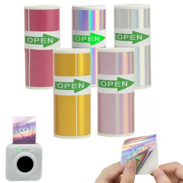 57x25mm Waterproof Shiny Color Thermal Paper for Mini Printers