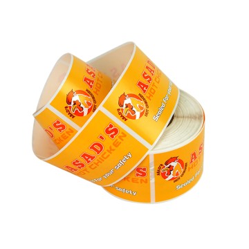 Custom Tamper-Proof Takeout Sealing Stickers