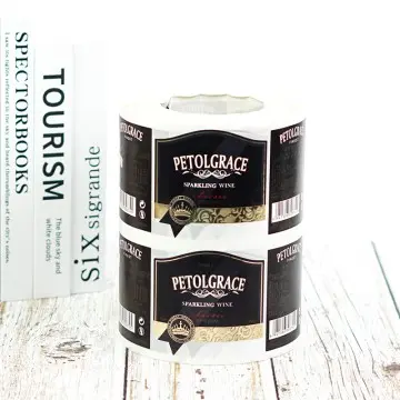 Custom Matte White Film Label Roll Thermal...