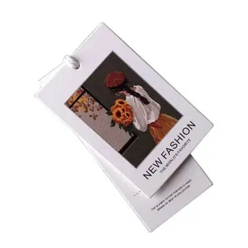 Customizable Clothing Hang Tags for Retail