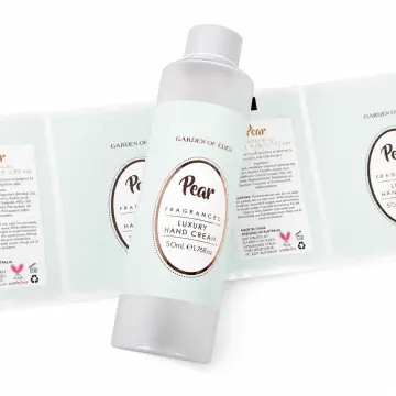 Custom Rose Gold Foil Cosmetic Bottle Labels, Waterproof Roll Stickers for Skincare & Lotion