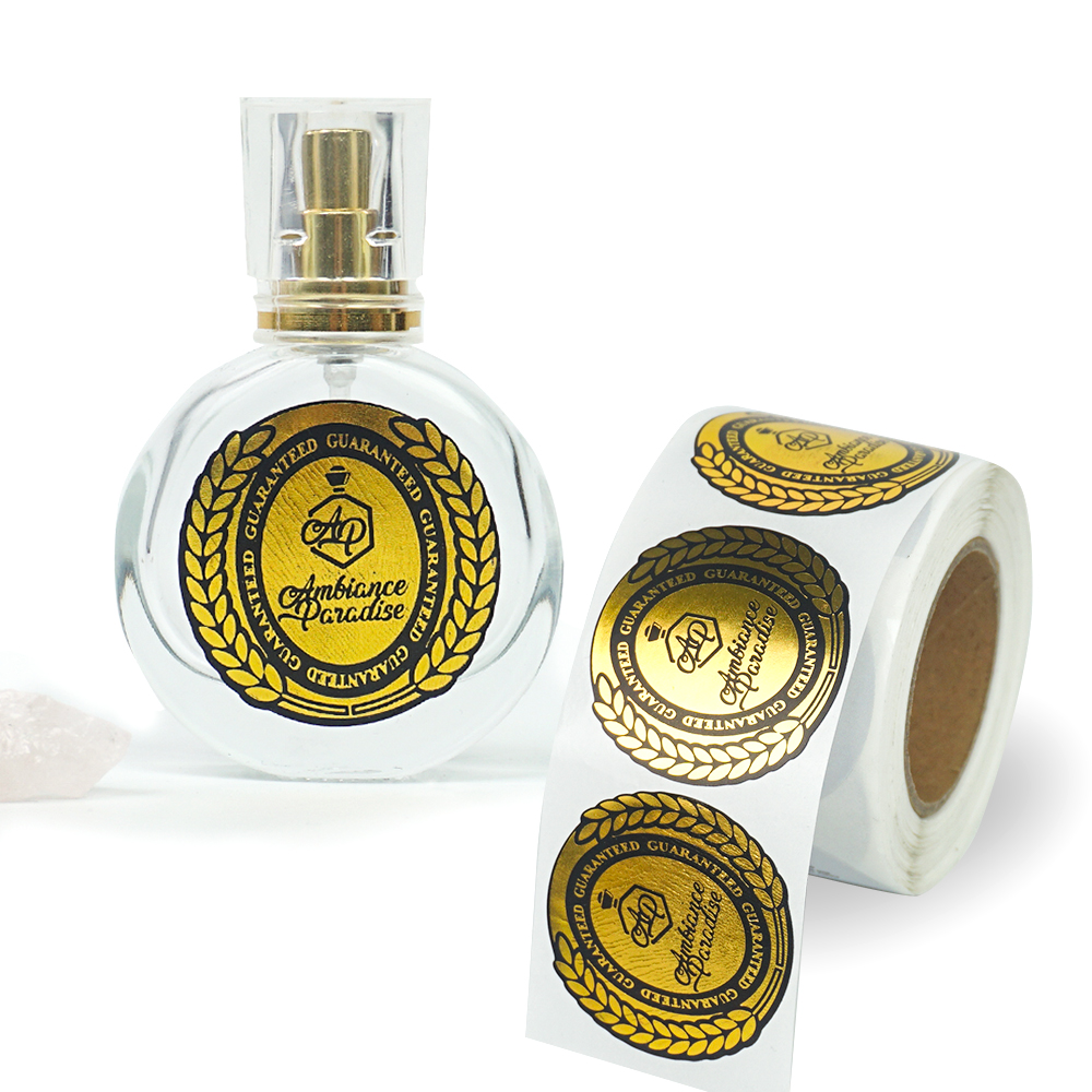 custom perfume bottle labels