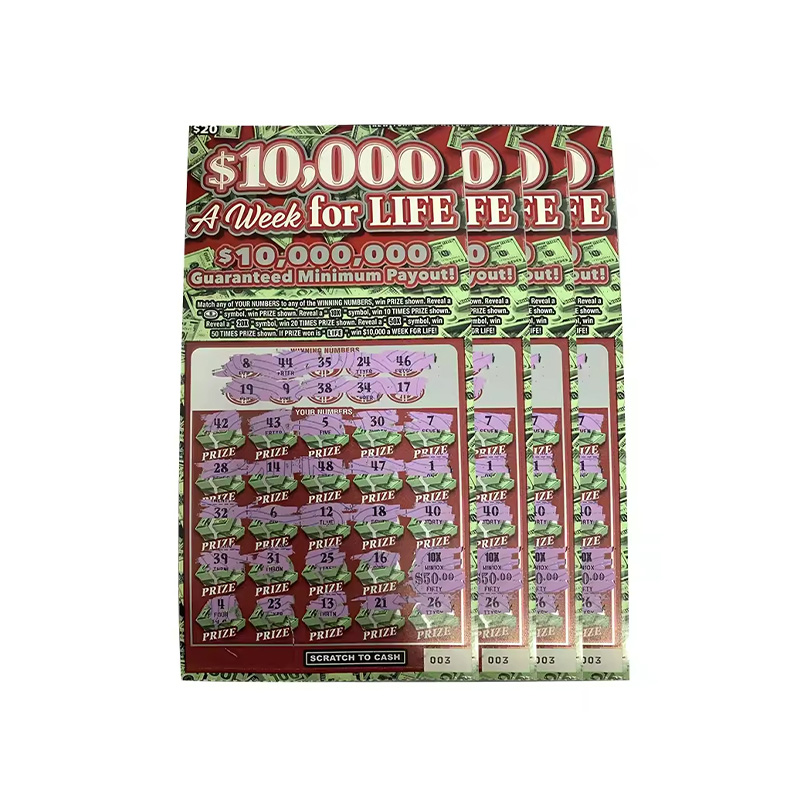 tamper-evident lottery tickets