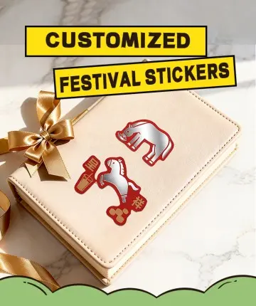 2026 Lunar New Year Horse Stickers - Kawaii Fortune & Family Reunion Designs