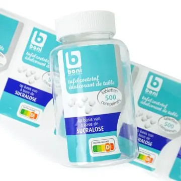 Custom Removable Adhesive Labels for Medicine & Vitamins
