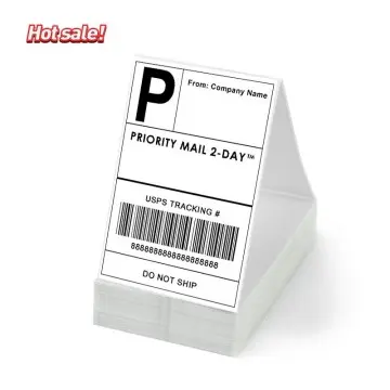 Hot Sale 100x150 Waterproof Vinyl Shipping Labels 2000pcs