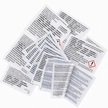 Multi-Layer Peel & Reveal Label for Skincare – Multi-page Booklet Labels with 2-10 Printable Layers