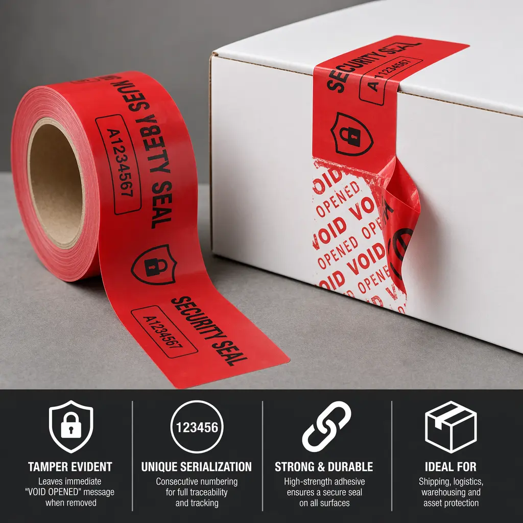Tamper-Evident Seals: Securing E-Commerce Unboxing & Brand Trust